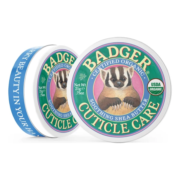 Badger, Bálsamo Orgánico Para Cutícula Con Manteca De Karité - Image 3