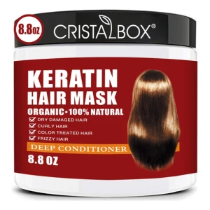 Mascarilla De Queratina Para El Cabello, Para Reparacin Prof
