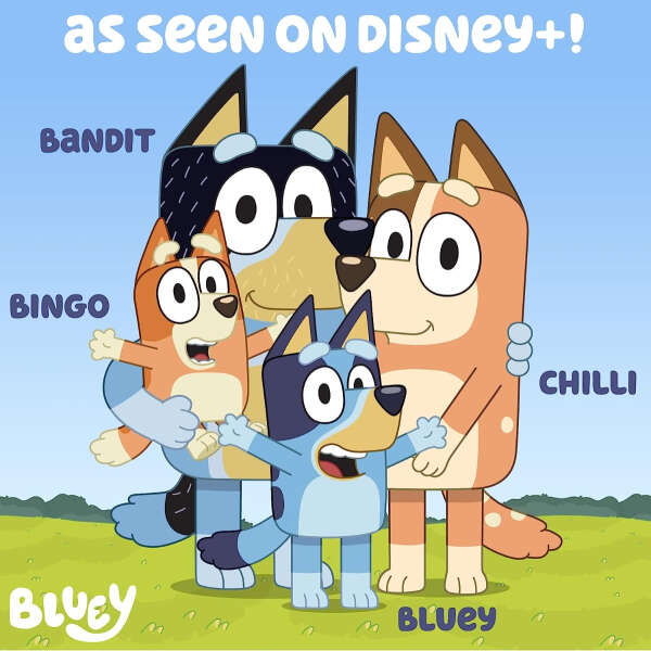 Bluey Pinta Tus Propias Figuras Figuras De Bingo De Cerámica - Image 3