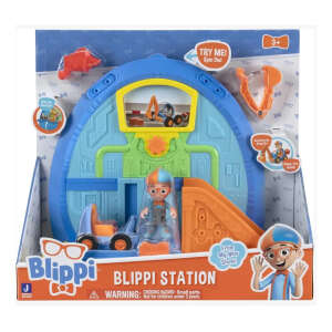 Blippi Wonders Station Set De Juego Con Figura Y Vehiculo