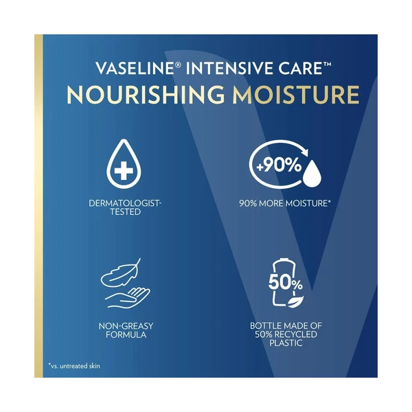 Vaseline Nourishing Moisture Loción Corporal Hidratant 600ml - Image 5