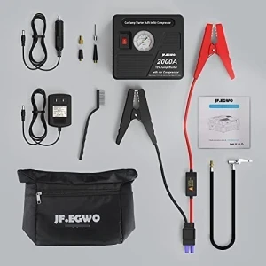 Arrancador De Coche De 2000 A Con Compresor De Aire Jf.egwo - Image 3