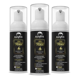 Espuma De Minoxidil 5% Para La Pérdida Del Cabello 3 Und