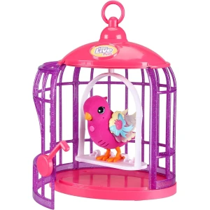 Little Live Pets - Lil' Bird & Bird Jaula Color Rosa Chicle - Image 3