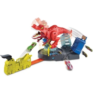 Hot Wheels T-rex Rampage - Juego De Pistas Con 1 Carro Color Rojo - Image 4