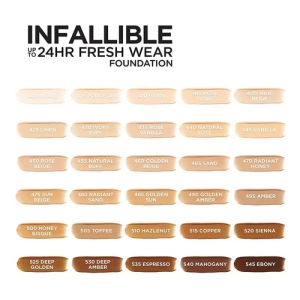 Base De Maquillaje L'oréal Paris Infallible Tono 480 Radiant Sand - 30ml - Image 3