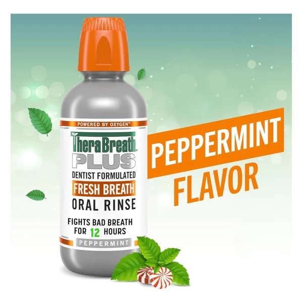 Therabreath Enjuague Bucal, Sabor Hierba Buena, 474 Ml - Image 3