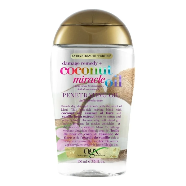 Tratamiento Capilar Ogx Coconut Miracle Oil 100ml - Image 2