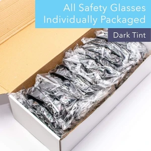 Aqulius Gafas De Seguridad Antirreflejantes Uv Paquete De 48 - Image 3