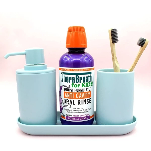 Enjuague Bucal Anticavidad 2 Pack 16oz Therabreath For Kids - Image 3