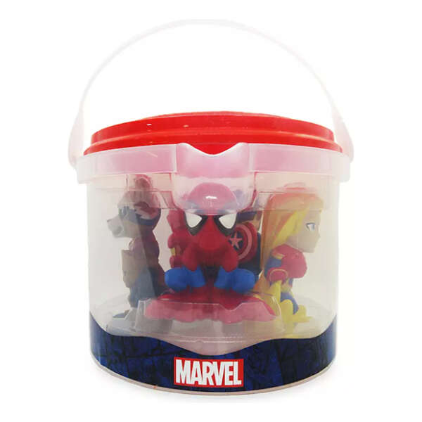 Disney Marvel Juego De Baño Los Vegadores Super Héroes 6 Und Color Rojo - Image 2