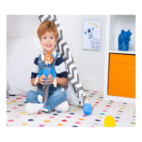Jazwares Peluche Flexible De Blippi, 40.6 Cm Con Sonidos - Image 3