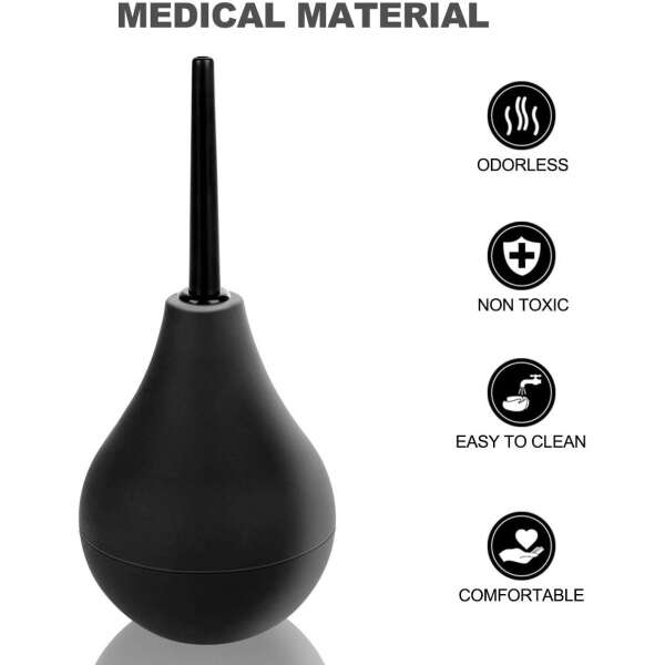 Enema Kit Portátil Ducha Anal O Vaginal Unisex 7oz Raneu - Image 3