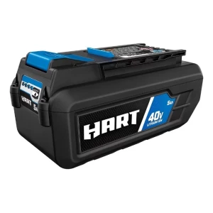 Hart Batería 40 V Y 5,0 Ah, Iones De Litio, Indicador/carga