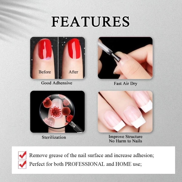 Morovan Uñas Y Deshidratador Para Uñas Acrílicas 15ml - Image 4