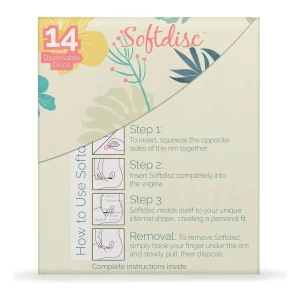 Discos Menstruales Desechables Certificados 14pzas Softdisc Color Transparente - Image 4