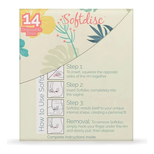 Discos Menstruales Desechables Certificados 14pzas Softdisc Color Transparente - Image 4
