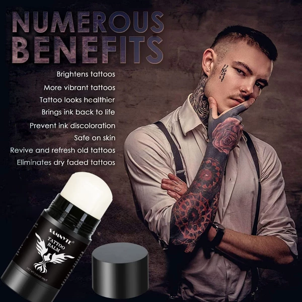 Samnyte Tattoo Balm Tatuaje Abrillantador Refresh Old Tattos - Image 2