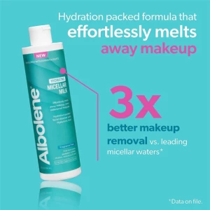 Albolene Limpiador Facial Leche Micelar Con Ácid Hialurónico - Image 4