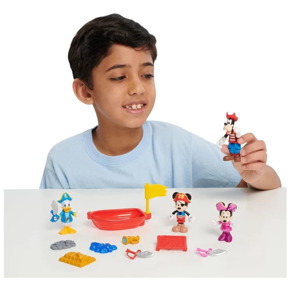 Just Play Mickey Mouse, Juego De Figuras De Aventura Pirata - Image 4