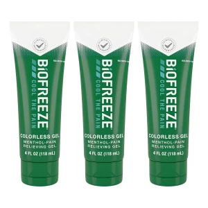 Biofreeze Gel Alivio Del Dolor Muscular Rápida Accion 3unid Fragancia Mentol