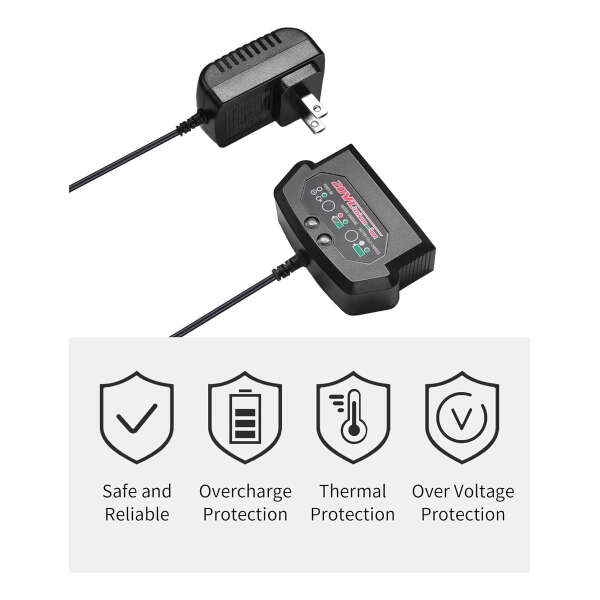 Avid Power Cargador De Iones De Litio De 20 V Máx - Image 2