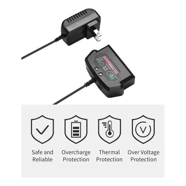 Avid Power Cargador De Iones De Litio De 20 V Máx - Image 2