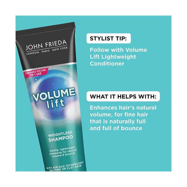 John Frieda Volume Lift Champú Ligero Para Plenitud Natural - Image 2