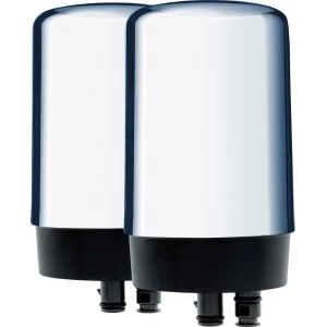 Brita Filtros De Agua De Repuesto Básicos, 2 Pack Cromados