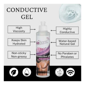 Absonic, Gel Conductor Para Estimuladores Abdominales 2 Pzas - Image 4