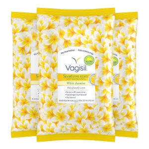 Vagisil Toallitas Íntimas Scentsitive Scents, 90 Unid, 3pack