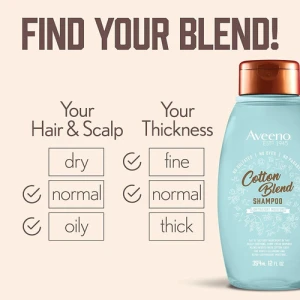Aveeno Champú Hidratante Cotton Blend 354ml - Image 3