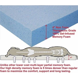 Dogbed4less Durable Ortopedica Espuma De Memoria Interna Per - Image 5