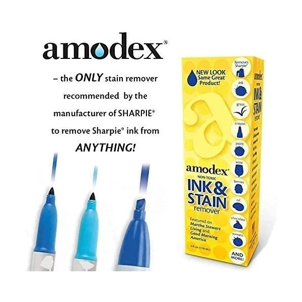 Amodex Botella De Jabón Fórmula Única Para Eliminar La Tinta - Image 5