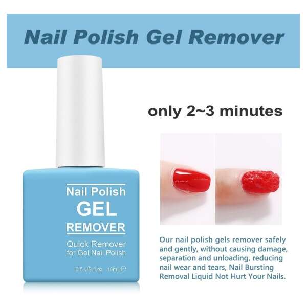 Removedor Esmalte De Uñas Gel Polish Magic Off Nail (3 Pack) - Image 3