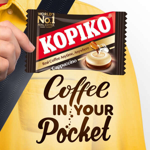 Kopiko Paquete Variado De Caramelos De Café Y Capuchino (2) - Image 3