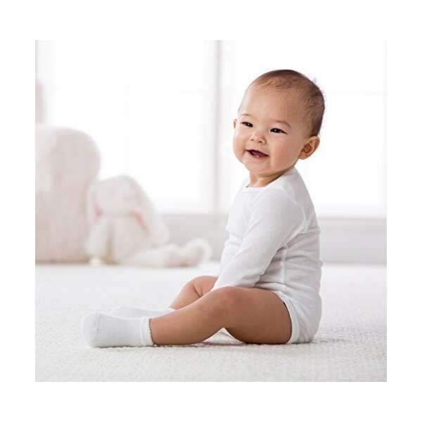 Gerber Unisex Baby 12 Piezas Terry Socks Bundle - Image 4