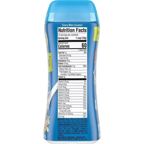 Gerber Cereal Powerblend Avena - Durazno - Manzana 227gr - Image 4
