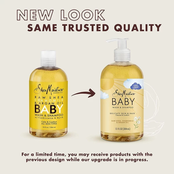 Sheamoisture Baby Wash & Shampoo Para Todo Tipo De Piel - Image 3