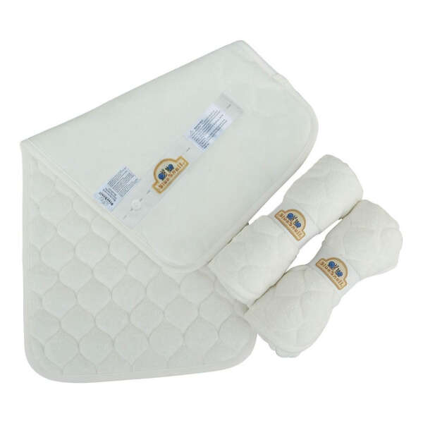 Cojín Acolchado Para Bebes Grueso Impermeable Bluesnail 3uds - Image 3