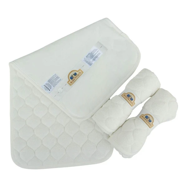 Cojín Acolchado Para Bebes Grueso Impermeable Bluesnail 3uds - Image 3