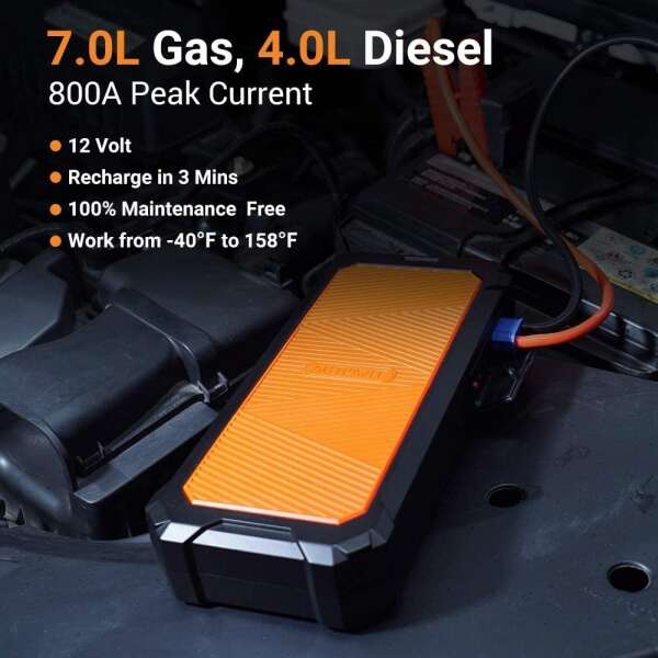 Arrancador Sin Batería, 12 V, Autowit Supercap 2 Hasta 800 A - Image 3