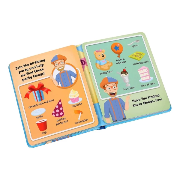 Blippi: Miremos Y Encontremos Libro Cartón Levante La Solapa - Image 3