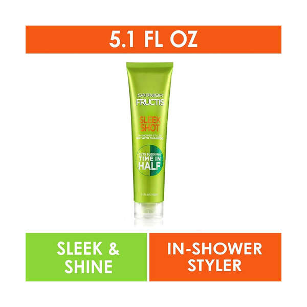 Garnier Fructis Sleek Shot 150ml Cuidado Cabello En La Ducha - Image 2
