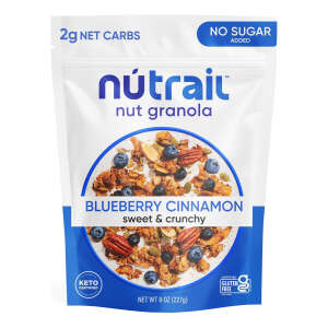 Nutrail Granola Saludable Keto Canela Y Arándanos 227g