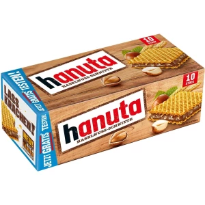 Hanuta Obleas De Avellana, 10 Unidades