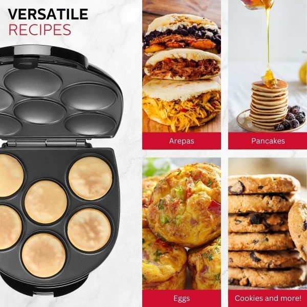 Holstein Housewares Maquina Para Hacer 6 Arepas En 7min 120v - Image 5