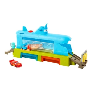 Mattel Juguete Lavado De Coche Submarino, Auto Disney Pixar Color Celeste