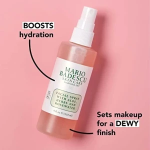 Loción Facial Spray With Aloe Herbs And Rosewater Mario Badescu Para Todo Tipo De Piel De 118ml - Image 3