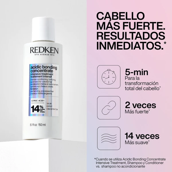 Redken Tratamiento Intensivo Acidic Bonding Concentrate 150ml - Image 2